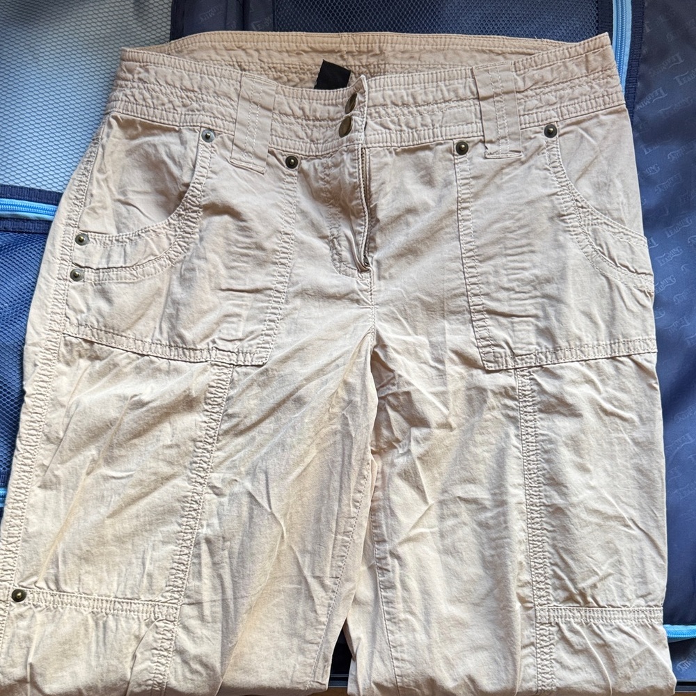 Style & Co. Light Tan Cargo Pants